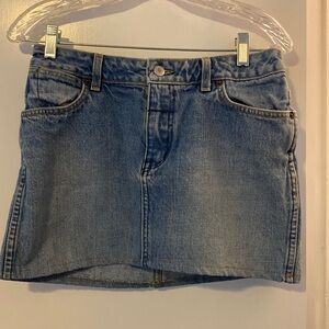 LUCKY BRAND VINTAGE INSPIRED ? MINI DENIM SKIRT